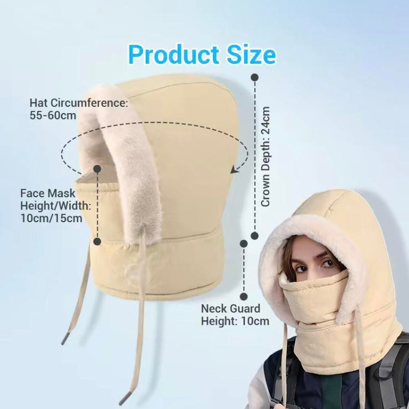 Ultimate 3-in-1 Thermal Balaclava for Winter Adventures - Windproof, Waterproof & Adjustable! Stay Cozy and Stylish Outdoors!