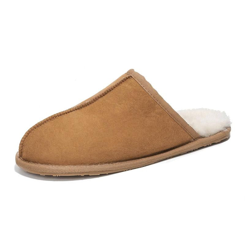 Step into comfort with Colin's Genuine Sheepskin House Slippers! 🐑✨ Featuring memory foam, lightweight design, and non-slip soles for ultimate coziness at home! #Slippers #Comfort #HomeStyle