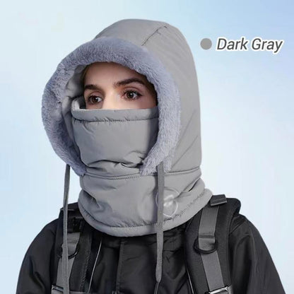 Ultimate 3-in-1 Thermal Balaclava for Winter Adventures - Windproof, Waterproof & Adjustable! Stay Cozy and Stylish Outdoors!