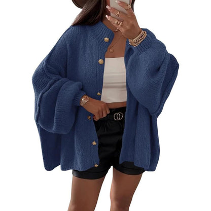 Embrace Cozy Elegance This Fall with Saodimallsu's Must-Have Oversized Cardigan!
