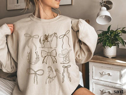 Cozy Up in Our Horse Girl Era Sweatshirt - Perfect Gift for Equestrian Lovers and Cowgirls! 🐴💖 #HorseLover #CowgirlStyle