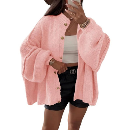 Embrace Cozy Elegance This Fall with Saodimallsu's Must-Have Oversized Cardigan!