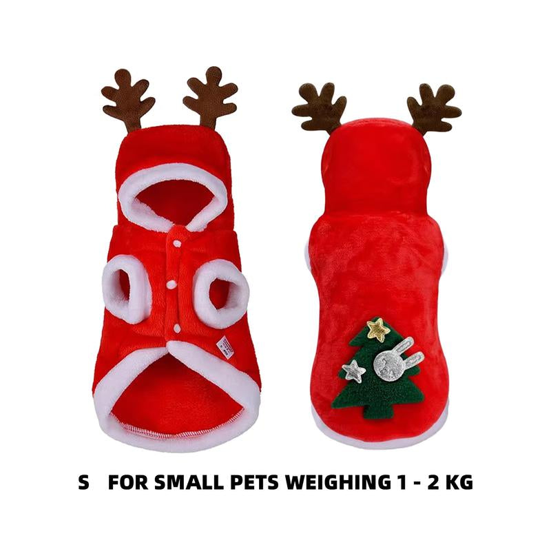 Get Your Furry Friends Ready for the Holidays with This Adorable Christmas Outfit! 🎄🐾 Perfect for Bunnies, Guinea Pigs, Kittens, and Puppies! 🦌✨
