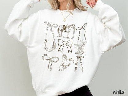 Cozy Up in Our Horse Girl Era Sweatshirt - Perfect Gift for Equestrian Lovers and Cowgirls! 🐴💖 #HorseLover #CowgirlStyle
