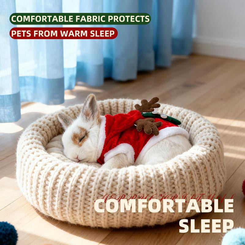 Get Your Furry Friends Ready for the Holidays with This Adorable Christmas Outfit! 🎄🐾 Perfect for Bunnies, Guinea Pigs, Kittens, and Puppies! 🦌✨