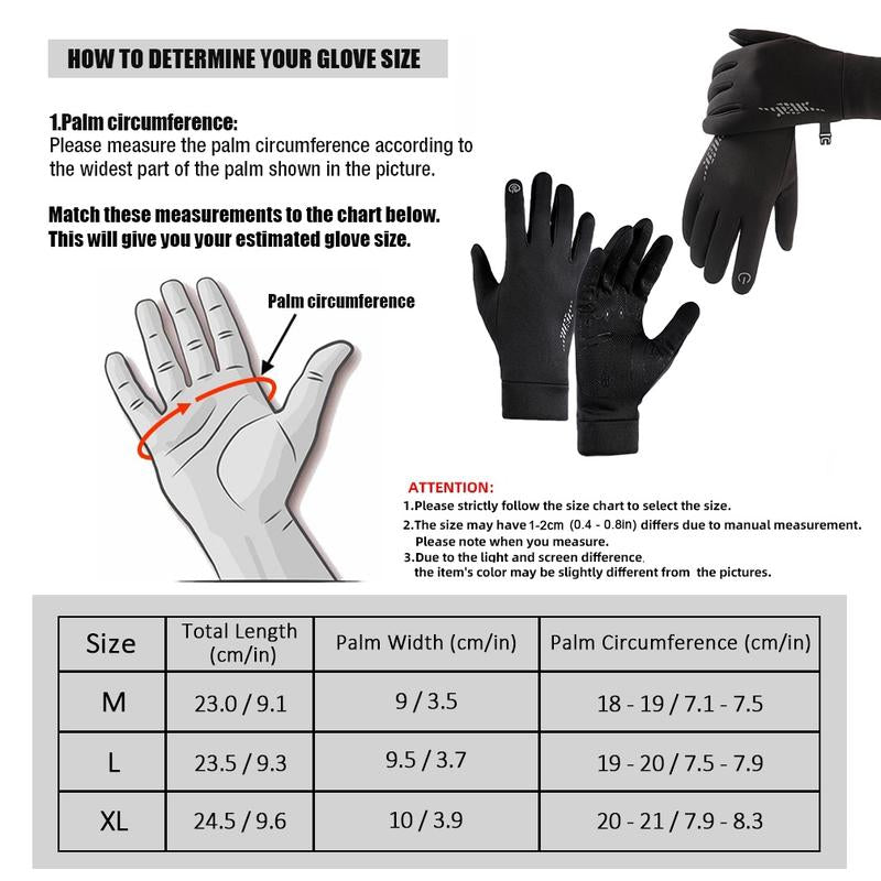 Stay Warm & Active! 🧤❄️ Check out our Durable Anti-Slip Touchscreen Gloves - Perfect for Cycling, Skiing, Running, and More! #OutdoorGear #WinterSports