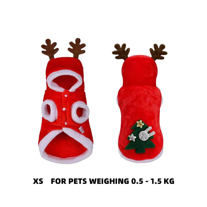 Get Your Furry Friends Ready for the Holidays with This Adorable Christmas Outfit! 🎄🐾 Perfect for Bunnies, Guinea Pigs, Kittens, and Puppies! 🦌✨