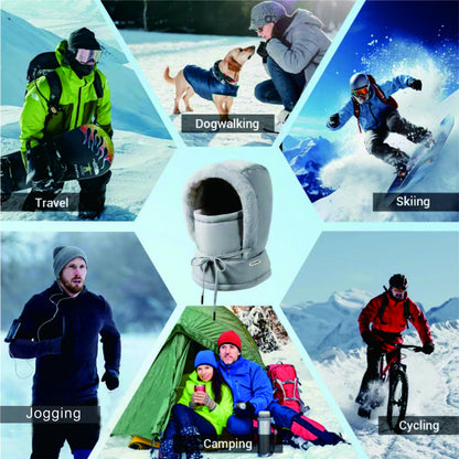 Ultimate 3-in-1 Thermal Balaclava for Winter Adventures - Windproof, Waterproof & Adjustable! Stay Cozy and Stylish Outdoors!