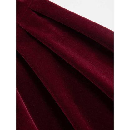 Turn heads in our Cider Velvet Boat Neck Bow Backless Mini Dress! 🍂✨ #FashionGoals #OOTD