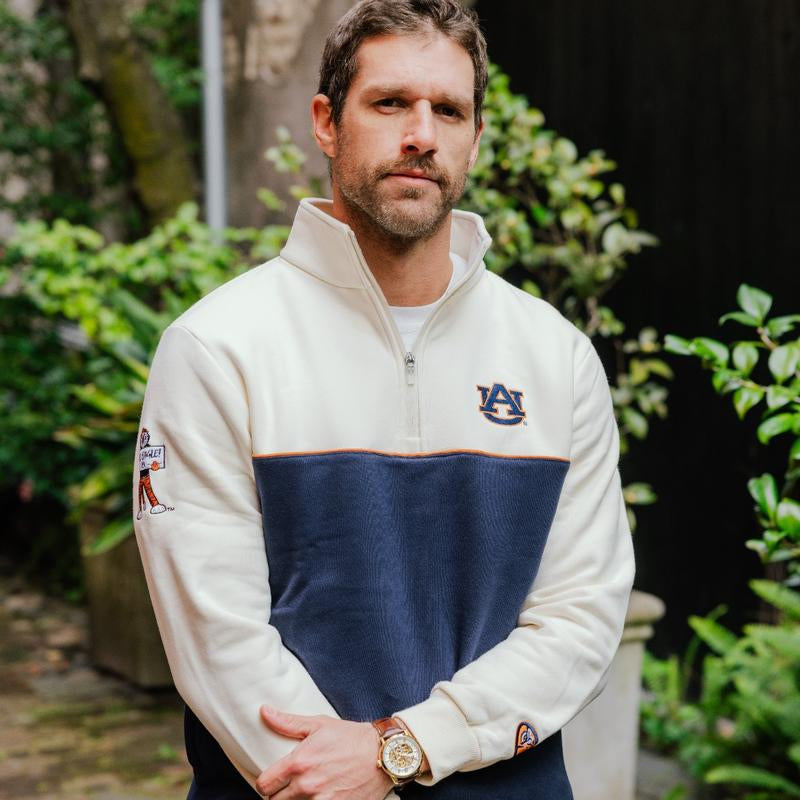 Elevate Your Campus Style with Our Cozy Embroidered College Quarter Zips!