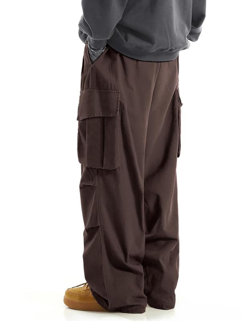 Elevate Your Outdoor Adventures with Our Men's Versatile Drawstring Cargo Pants - Perfect for Spring, Summer, and Fall!
