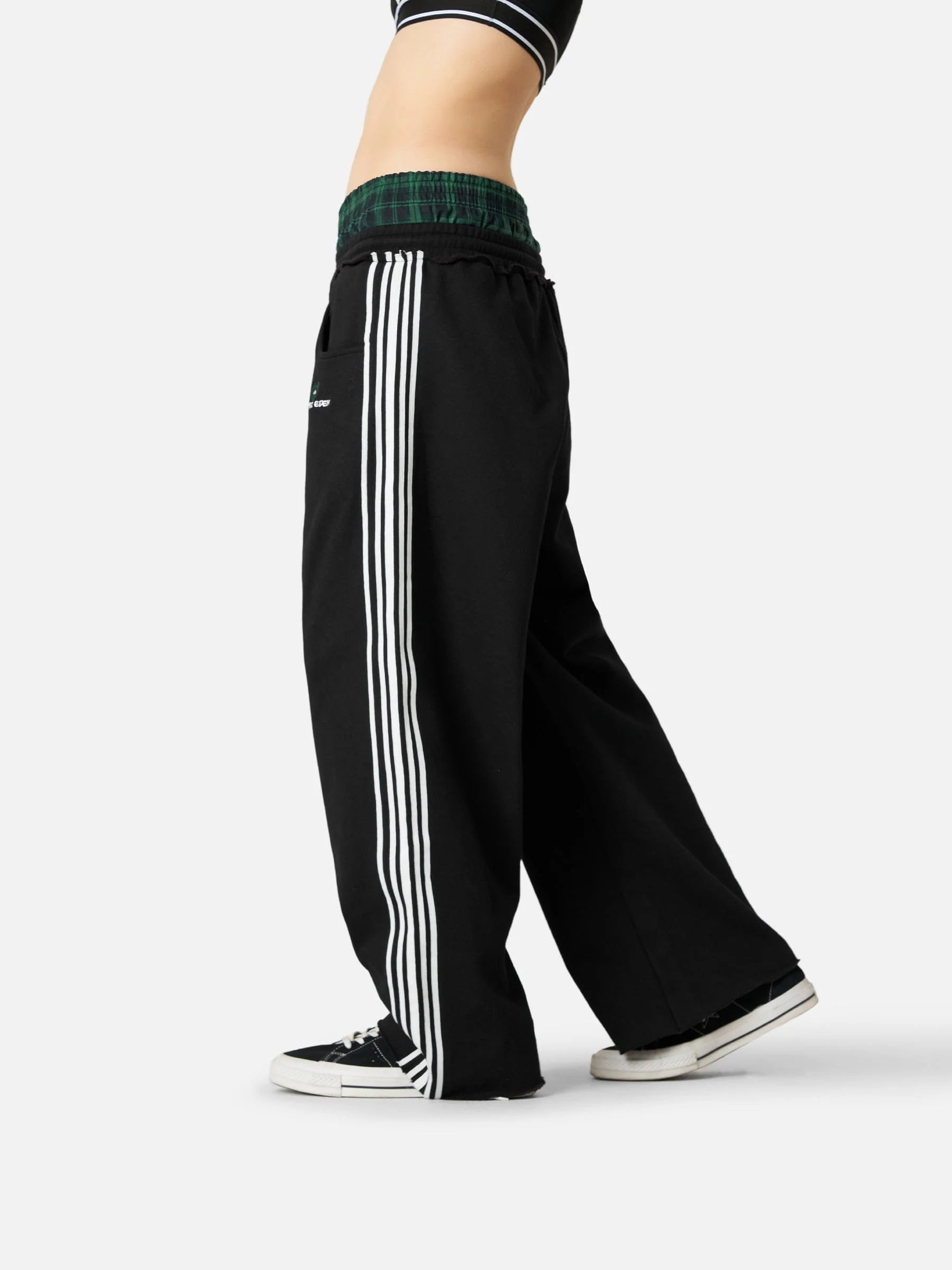 Elevate Your Comfort with Our Stylish Double Waist Baggy Sweatpants - Perfect for Street Style!