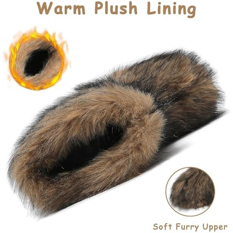 Cozy & Cute: Girls' Furry Winter Boots for Toddlers! Perfect for Snow Days! ❄️👢✨