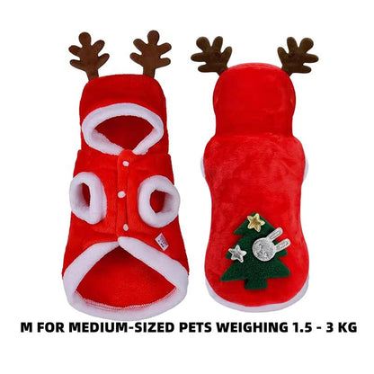 Get Your Furry Friends Ready for the Holidays with This Adorable Christmas Outfit! 🎄🐾 Perfect for Bunnies, Guinea Pigs, Kittens, and Puppies! 🦌✨