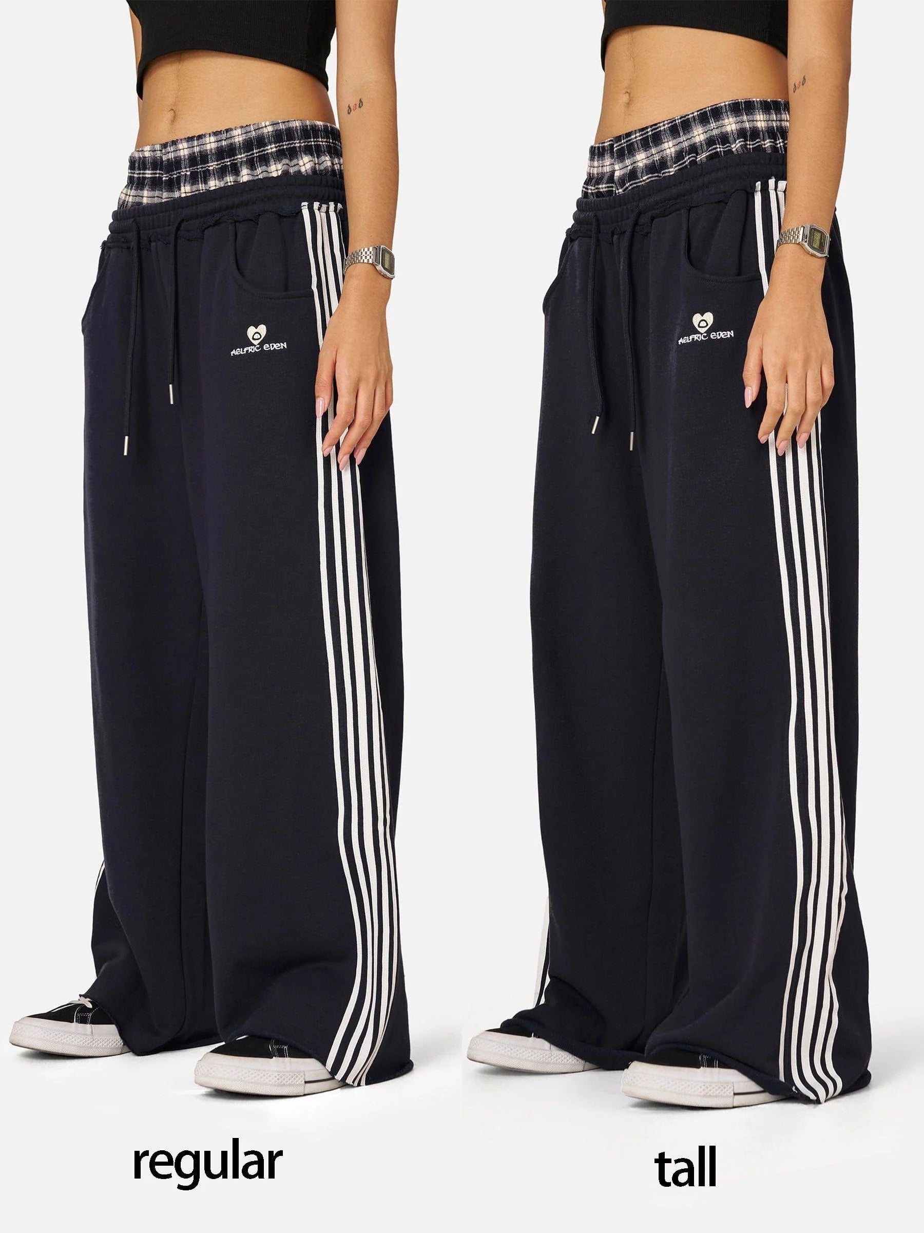 Elevate Your Comfort with Our Stylish Double Waist Baggy Sweatpants - Perfect for Street Style!