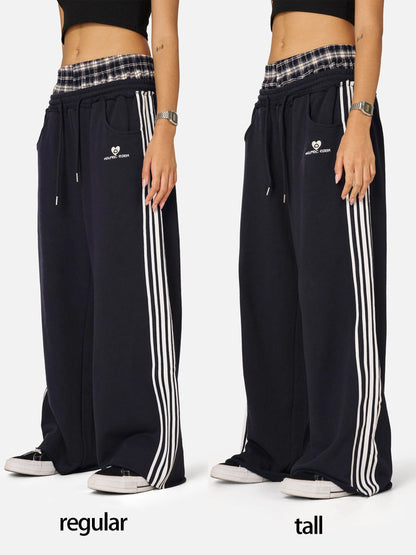 Elevate Your Comfort with Our Stylish Double Waist Baggy Sweatpants - Perfect for Street Style!