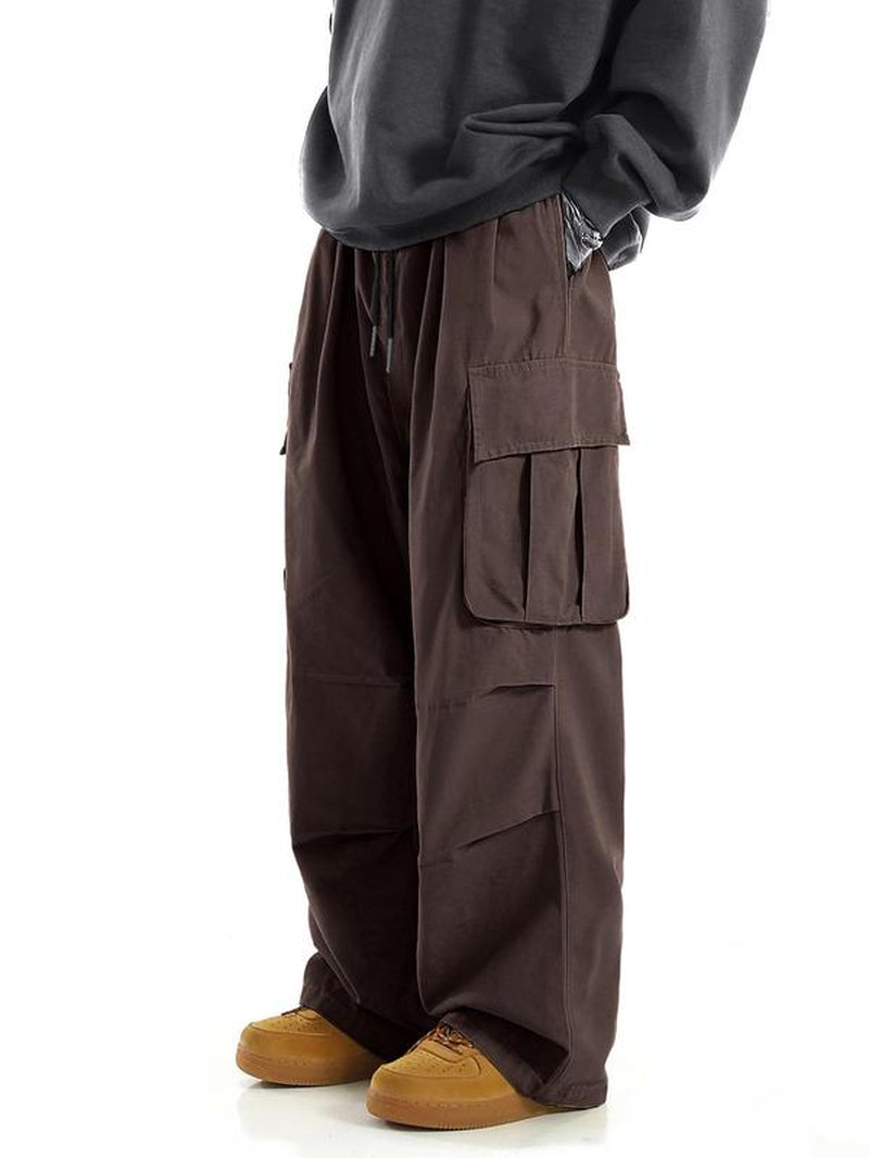 Elevate Your Outdoor Adventures with Our Men's Versatile Drawstring Cargo Pants - Perfect for Spring, Summer, and Fall!